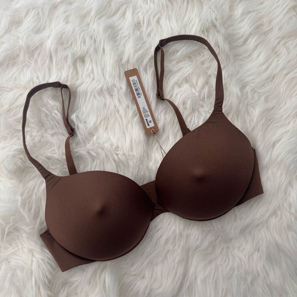 Skims Ultimate Nipple Pushup Bra Jasper Size 32C - Picture 3 of 7